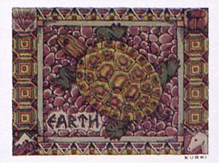 Earth by Kim Donaldson art print