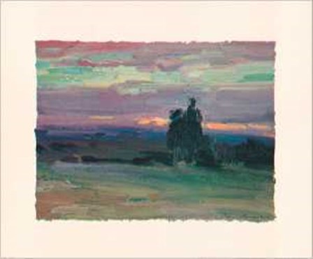 Sunset II by Ovanes Berberian art print