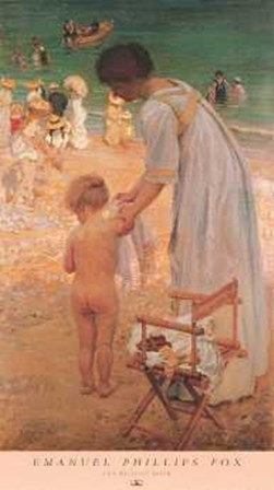 Bathing Hour by Emanuel Phillip Fox art print