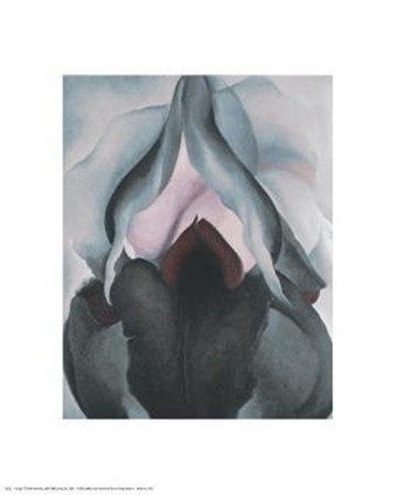 Black Iris, 1906 by Georgia O'Keeffe art print