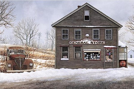 General Store by David Knowlton art print