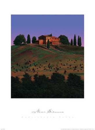 Near Sienna by Ned Young art print