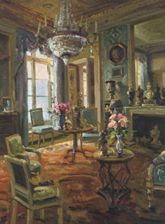 The Drawing Room by Foxwell art print