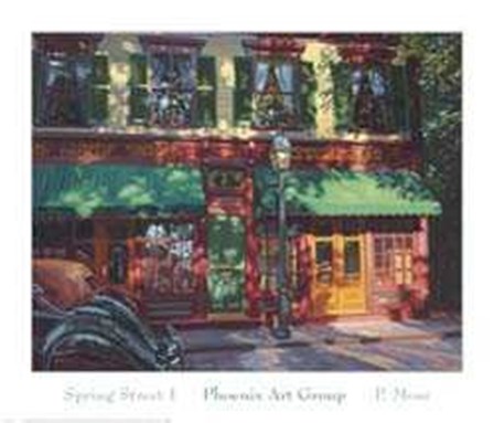 Spring Street I by P. Moss art print