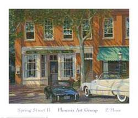 Spring Street II by P. Moss art print