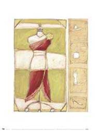 Haute Couture One by Maria Eva art print
