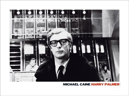 Michael Caine, Harry Palmer art print
