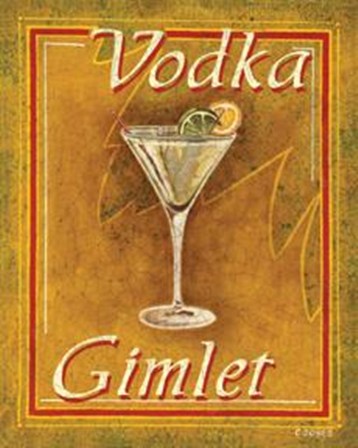 Vodka Gimlet by Catherine Jones art print
