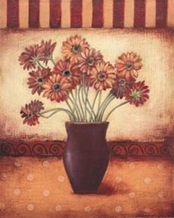 Red Daisies - Grande by Kimberly Poloson art print