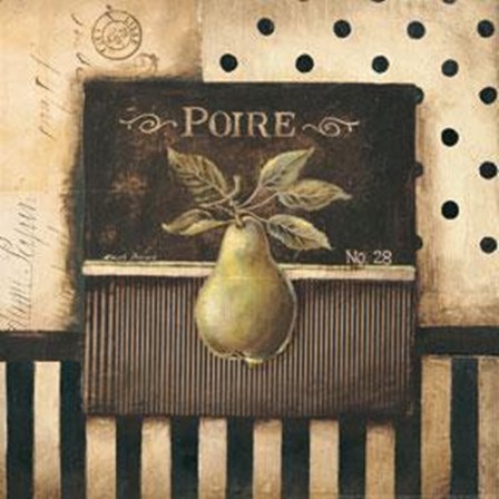 Poire - Square by Kimberly Poloson art print