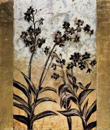 Orchid Silhouette by T.L. Lange art print