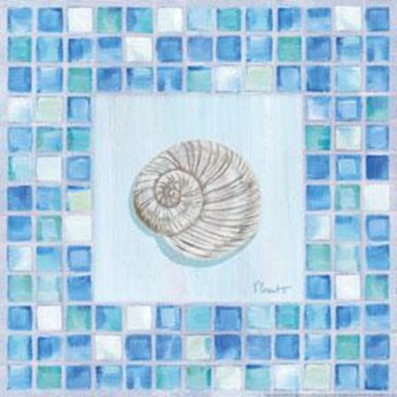 Mosaic Moonshell - Mini by Paul Brent art print