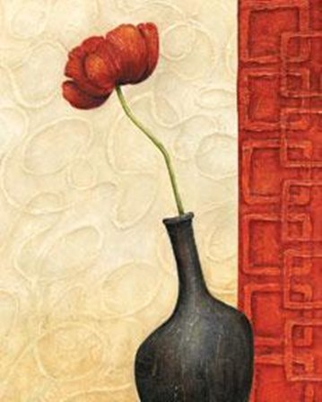 Rouge II - Mini by Delphine Corbin art print