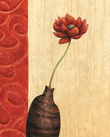 Rouge III - Mini by Delphine Corbin art print