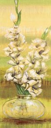 Gladiolas - Mini by Selina Werbelow art print