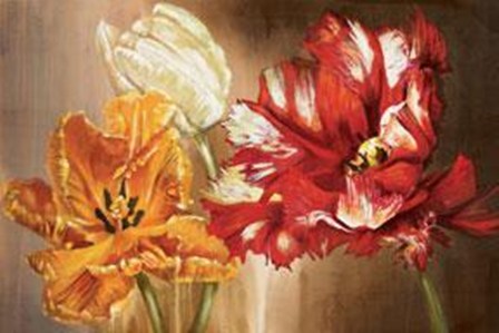 Tulips by Selina Werbelow art print