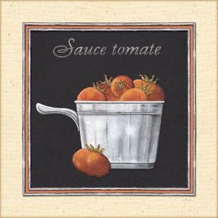 Sauce Tomate by Charlene Audrey art print