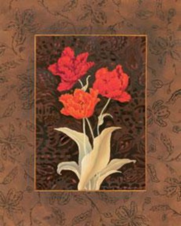 Damask Tulip - Petite by Paul Brent art print