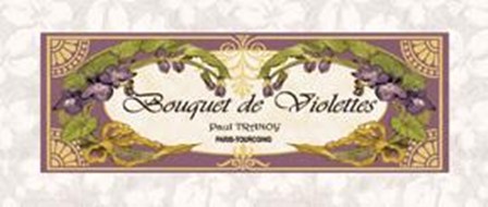 Bouquet De Violettes - Grande by Howard Berman art print