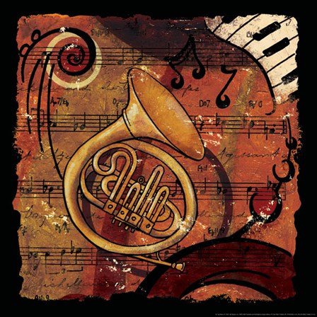 Jazz Music III - Mini by CW Designs, Inc. art print