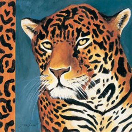 Exotic Jaguar - Mini by Tara Gamel art print