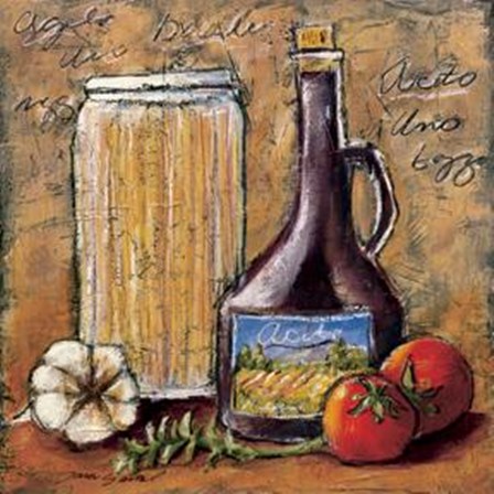 Rustic Kitchen III by Tara Gamel art print