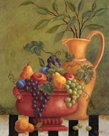 Fresco Fruit II by Jillian Jeffrey art print