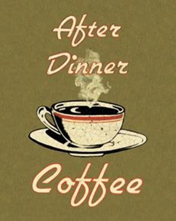 After Dinner by Catherine Jones art print