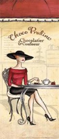 Chocolatier - Petite by Andrea Laliberte art print