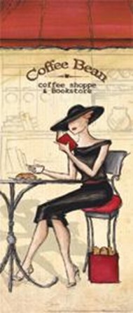 Cafe - Petite by Andrea Laliberte art print