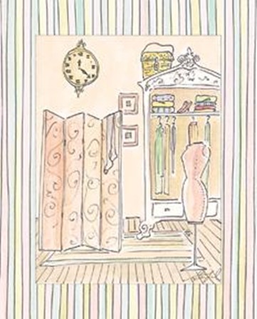 Powder Room II by Steve Leal art print