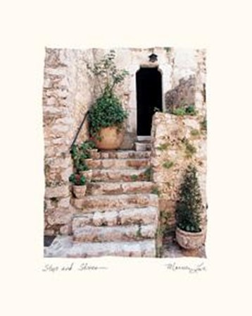 Steps 'N Stones - Mini by Maureen Love art print