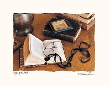 Pages Of The Past by Maureen Love art print