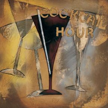 Time For Cocktails I by Susan Osborne art print