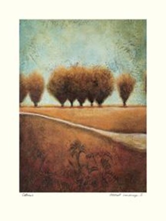 Abstract Landscape I - Special by Susan Osborne art print
