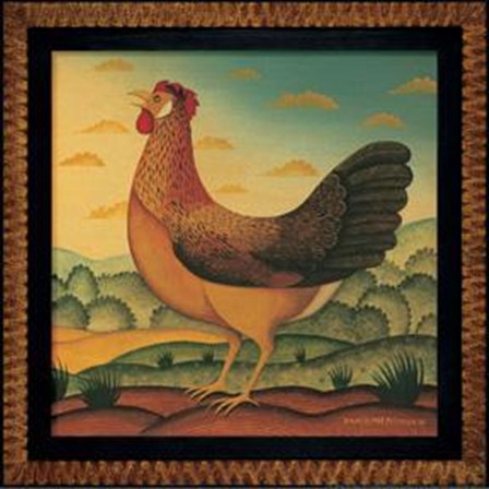 Hen by Diane Ulmer Pedersen art print