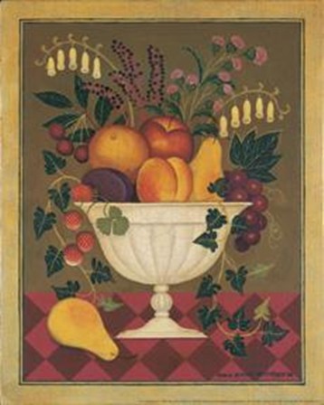 Fruit Flowers I - Mini by Diane Ulmer Pedersen art print