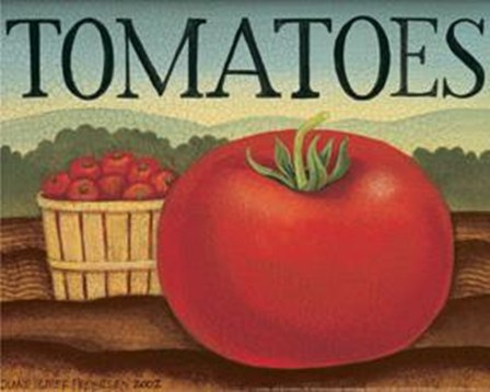 Tomatoes by Diane Ulmer Pedersen art print