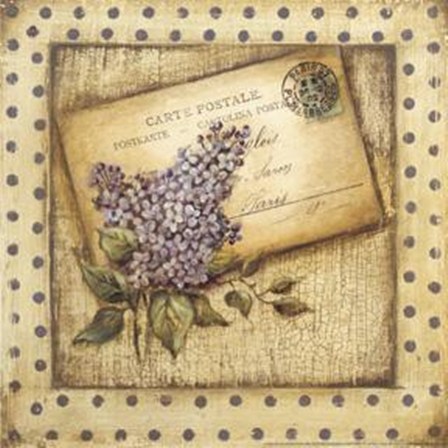 Paris Lilac by Kimberly Poloson art print