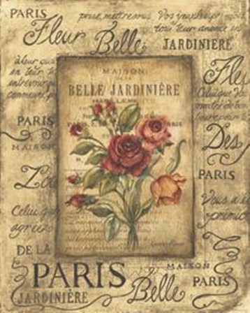Bel Bouquet I - Mini by Kimberly Poloson art print
