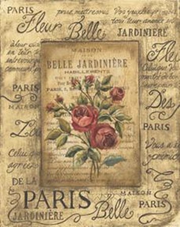 Bel Bouquet II - Mini by Kimberly Poloson art print