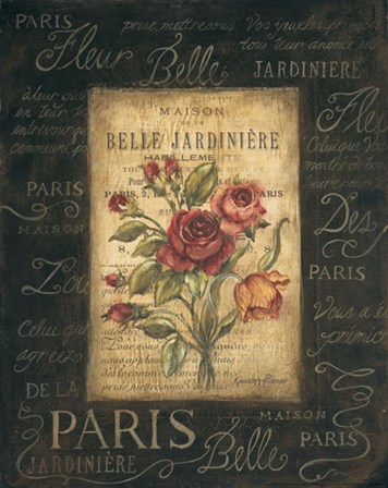 Bel Bouquet III - Mini by Kimberly Poloson art print