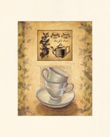 Tea For Two by Valerie Sjodin art print
