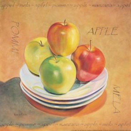 Four Apples by Valerie Sjodin art print