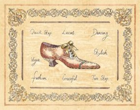 Vogue Shoe by Banafshe Schippel art print