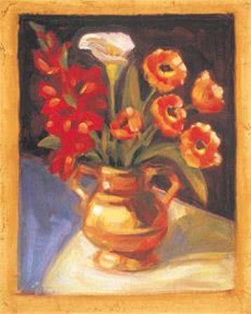 Poppy Calla Lily - Mini by Sarah Waldron art print