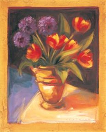 Tulip Dahlia - Mini by Sarah Waldron art print