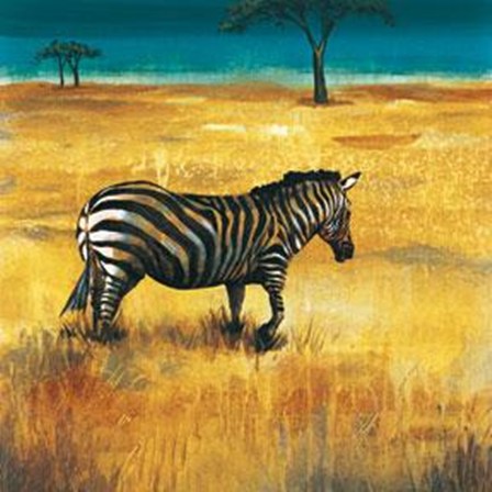 On The Plains I by Selina Werbelow art print
