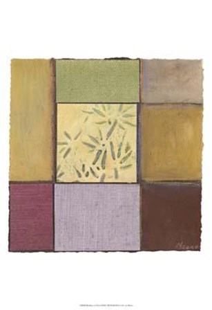 Bamboo In Plum art print