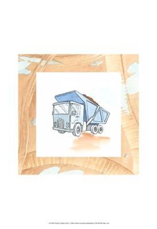 Charlie&#39;s Dumptruck by Charles Swinford art print